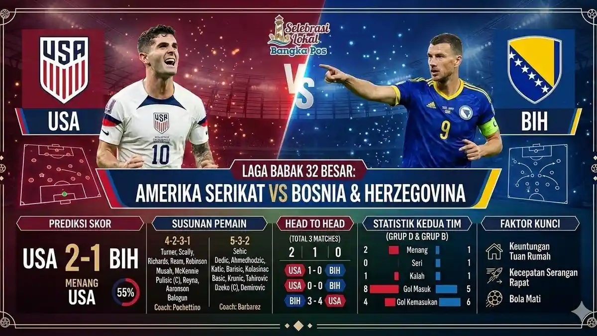 AS vs Bosnia dan Herzegovina