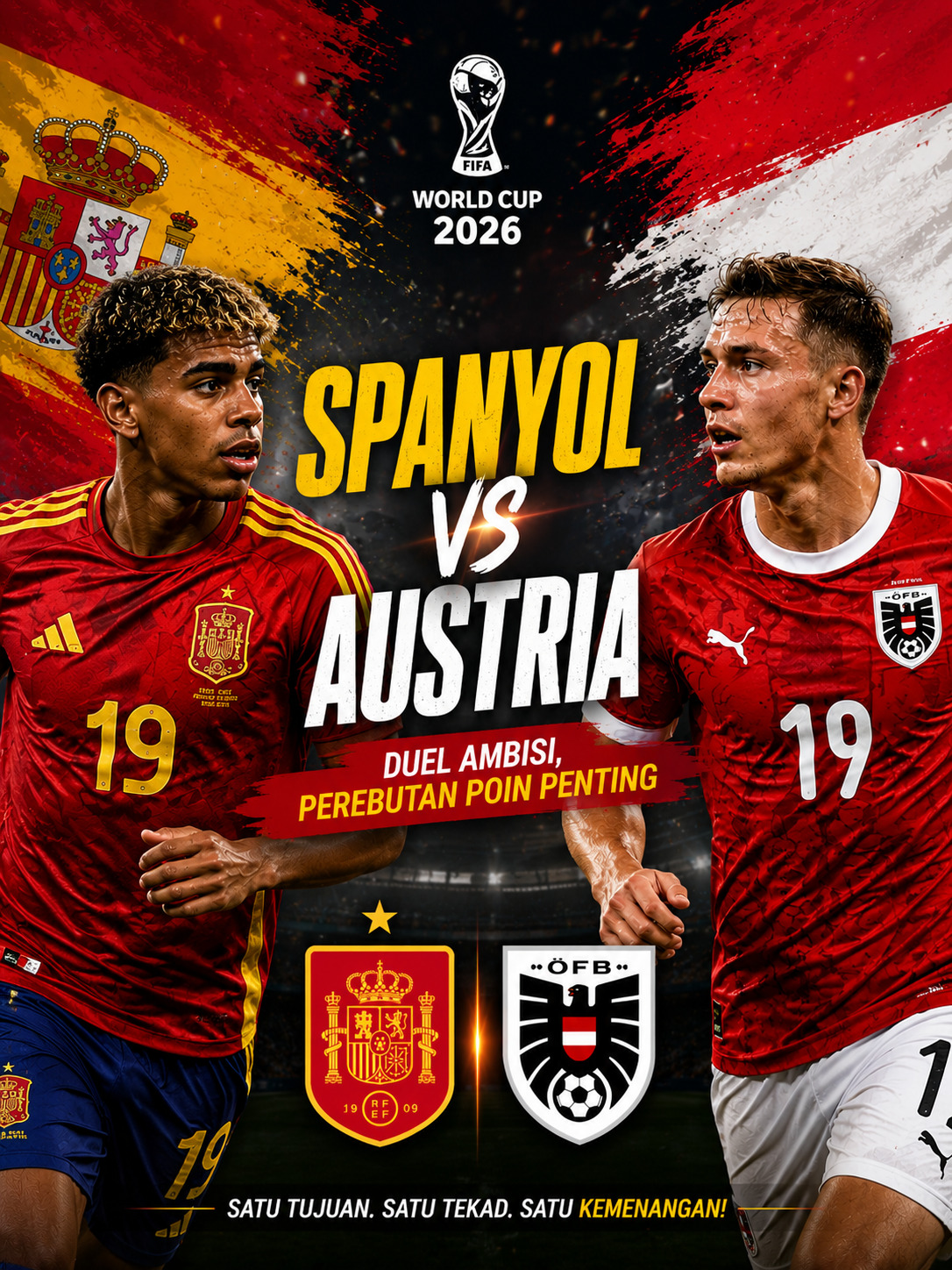 Spanyol vs Austria
